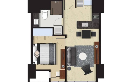 Bumi Serpong Damai Apartment | BRANZ -DOJO- 1bedroom