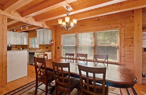 Lake Lure Cabin | Unforgettable Log Mountain Lodge at Rumbling Bald Resort