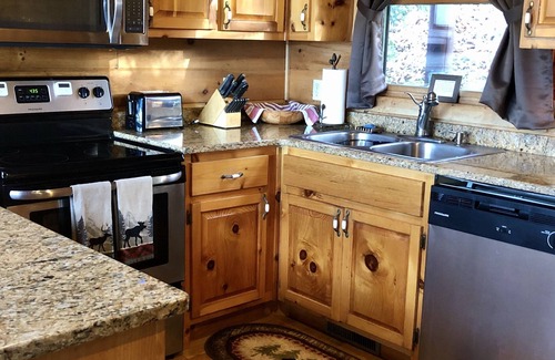 Morganton Cabin | Experience Long Range Views & Lake Blue Ridge Comfort