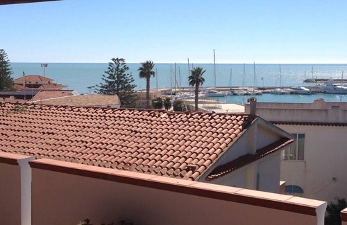 Marina di Ragusa Apartment | Beautiful Attic with Ocean View at Montalbano - Rated 9.8