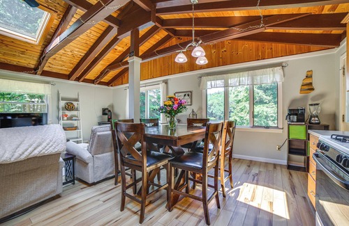 Newbury Cottage | Inviting Newbury Cottage with Deck and Ocean Views