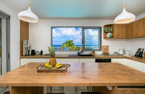 Cul de Sac Villa | Oceanfront Villa with Breathtaking Sea Views at Orient Beach