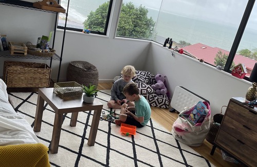 Cable Bay House | Idyllic Ocean Views Steps from Cable Bay Beach Retreat