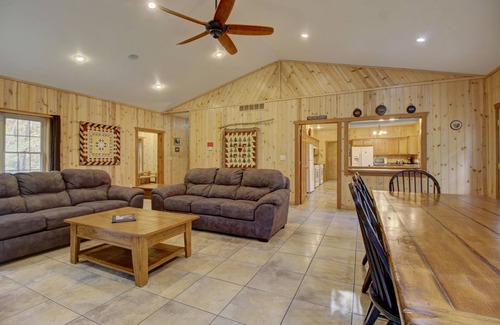 Lac du Flambeau Cabin | Scenic Bridge Builder Cabin with Private Dock on Big Crooked Lake
