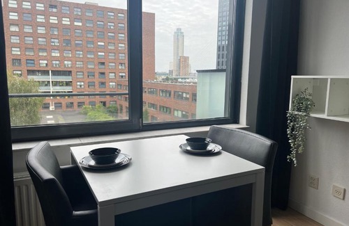 Kop van Zuid House | Convenient Bridge View with Accessible Amenities for All
