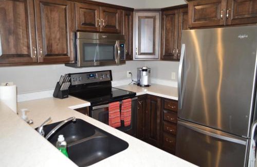 Arnolds Park Villa | Inviting Bridges Bay Vacation Cabin with Private Pool