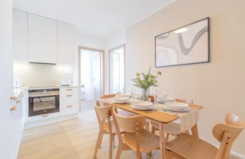Holesovice Apartment | Bright 2BR Retreat with Balcony & Free Parking Access