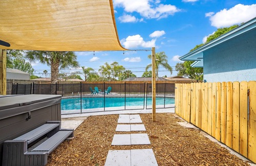 Melbourne House | Sunlit Florida Retreat with Pool and Child-Friendly Amenities