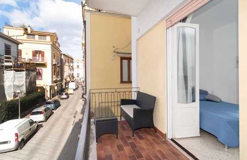 Sant'Agata sui Due Golfi Apartment | Bright Central Apartment Steps from Sorrento's Best Attractions