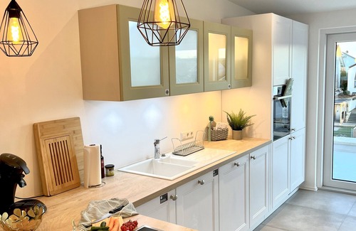 Ubstadt-Weiher Apartment | Bright and Welcoming Retreat with Pool, Rated 10/10