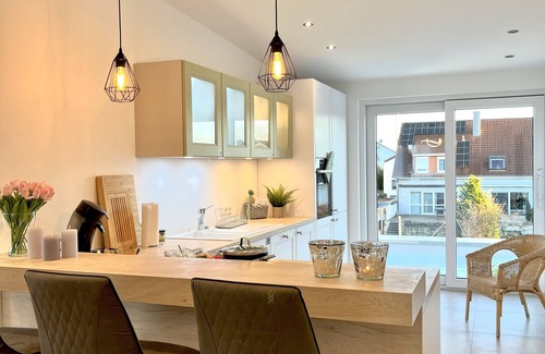 Ubstadt-Weiher Apartment | Bright and Welcoming Retreat with Pool, Rated 10/10