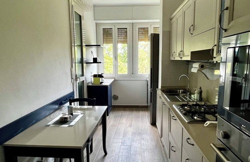 Lampugnano Apartment | Modern Condo Apartment in Milan: Family-Friendly Comfort