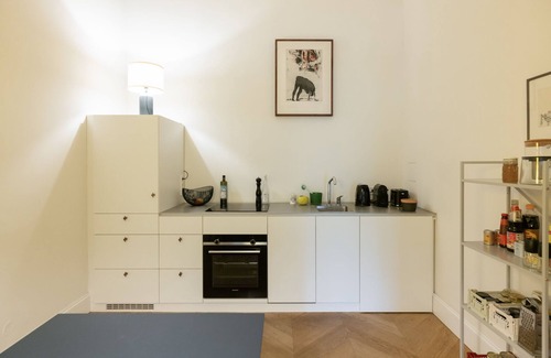 Innere Stadt Apartment | Bright City Center Apartment with Ringstrasse Views & Spa