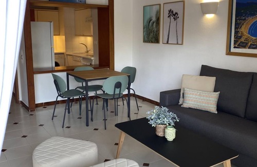 Golden Mile Apartment | Inviting Beachside Apartment with Large Terrace & Pool