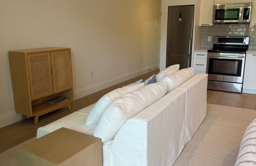 Westbank Apartment | Bright Beach Studio – Steps from Ocean Access | King Bed + Patio