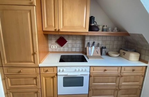 Emden Apartment | Bright Business Apartment with Balcony in Central Location
