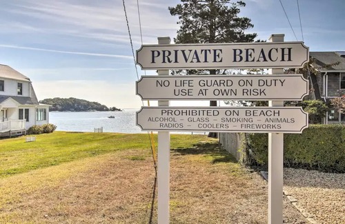 Niantic Cottage | Bright Coastal Cottage with Private Beach Access & Ocean Views