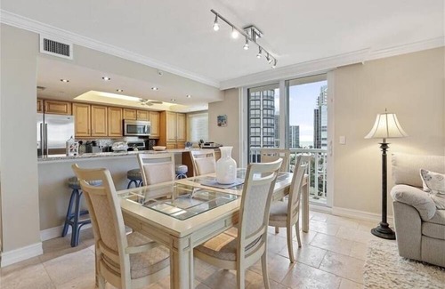 Park Shore Condo | Picturesque Corner Unit with Gulf Views and Family Amenities