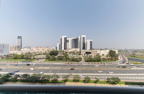 Bur Dubai Apartment | Bright & Cozy Retreat Near Metro with Pool and Gym