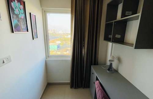 Sanganer Apartment | Bright & Cozy Studio Getaway in Jagatpura Jaipur