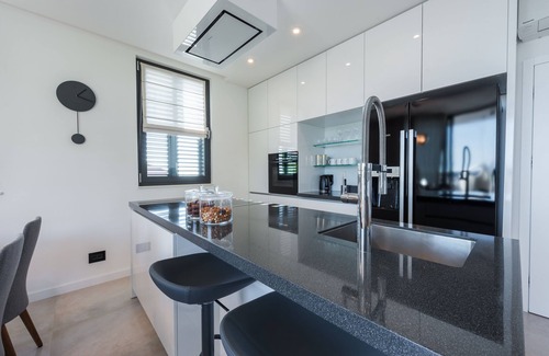 Gorica Apartment | Bright Three-Bedroom Home with Oceanfront Views