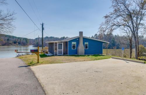 Shelby House | Inviting Shelby Cottage with Deck and Scenic Creek Views