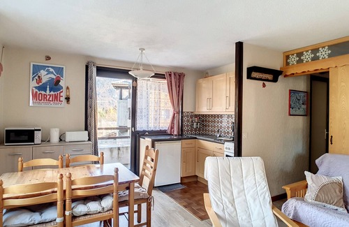 Saint-Jean-dʼAulps Apartment | Charming Studio Apartment at Saint Jean d'Aulps Ski Resort