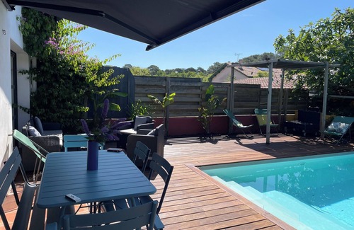 Anglet House | Inviting Villa with Pool Near Biarritz and Bayonne Beaches
