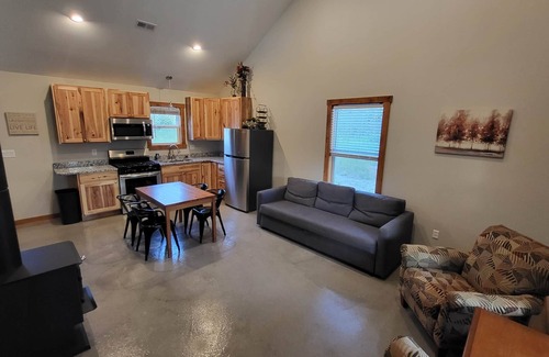 Rensselaer Cabin | Pet Friendly Brightstone Lake Cabin 2 with Ocean Views