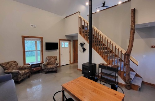 Rensselaer Cabin | Pet Friendly Brightstone Lake Cabin 2 with Ocean Views