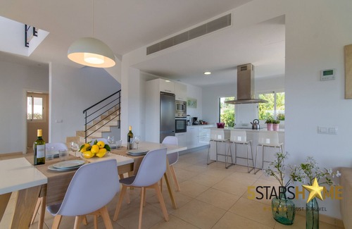 es Bacares Villa | Modern Villa for 8 with Private Pool Near Bacares Beach