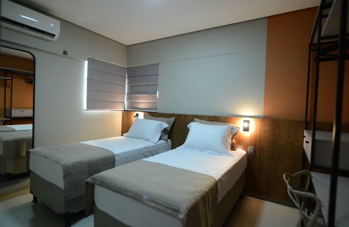 Duque de Caxias Hotel | Experience Brisas Flat Style: Rated 9.8 with Great Amenities