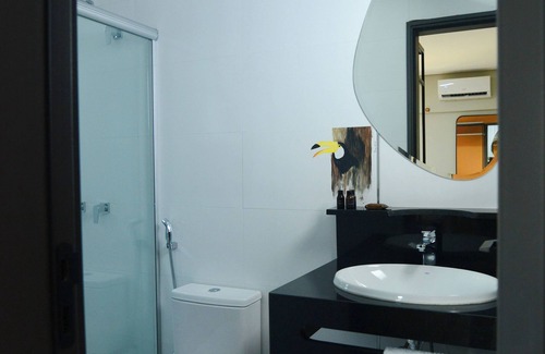 Duque de Caxias Hotel | Experience Brisas Flat Style: Rated 9.8 with Great Amenities