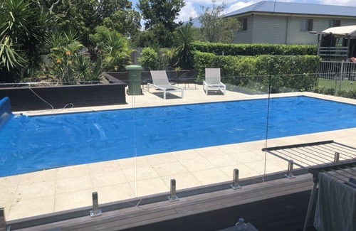 Rochedale South House | Brisbane Palm Springs: Pet-Friendly Retreat with Pool Access