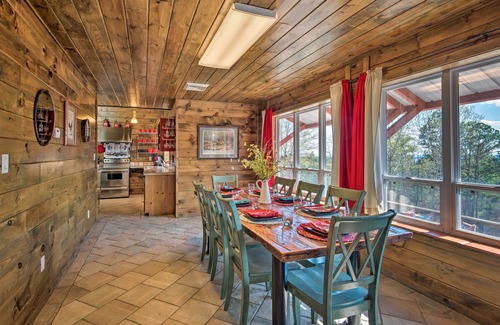 Broken Bow Cottage | Mountaintop Retreat with Hot Tub & Spectacular Views