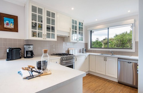 Safety Beach House | Beachfront Safety Beach Abode with Ocean Views & Pool