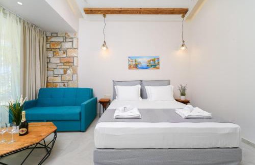 Skala Potamias Apartment | Oceanfront Brothers Studios & Suites: Rated 9.6 by Guests