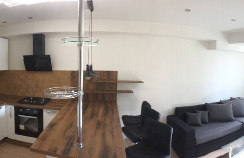 Kosice Old Town Apartment | Cozy Brown Apartments in Kosice with Kitchen Amenities