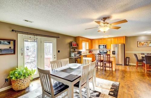Browns Summit House | Top-Rated Browns Summit Vacation Rental with Cozy Fire Pit
