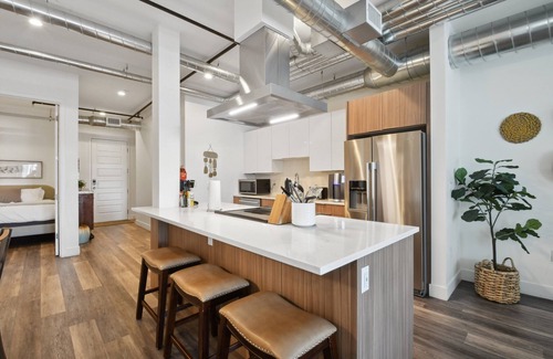 River North Art District Condo | Elegant Denver Rino Art Lofts with Huge Patio & Family Amenities
