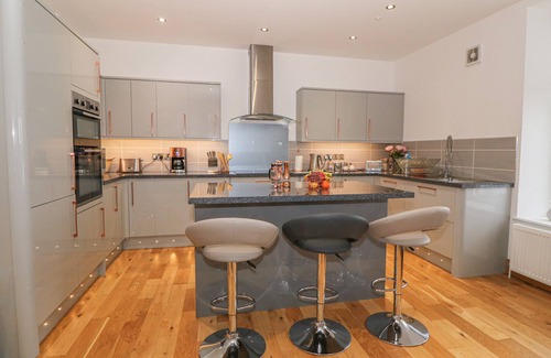 Menai Bridge Apartment | Relax at Bryn Mel Apartment with Oceanfront Views