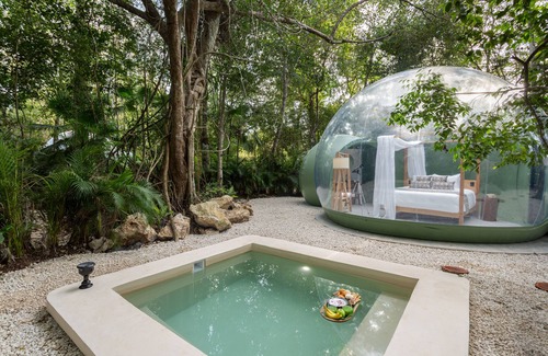 Benito Juarez House | Escape to the Unique Bubble Hotel in the Mayan Jungle