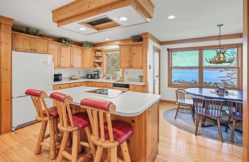 Conover House | Lower Buckatabon Lakeside Retreat with Private Pier & Views