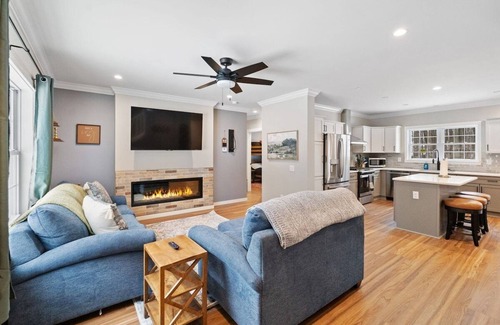 Harbor Springs House | Family-Friendly 4BR Retreat with Playground and Sauna