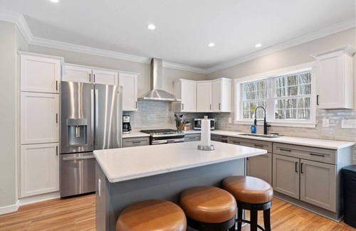 Harbor Springs House | Family-Friendly 4BR Retreat with Playground and Sauna