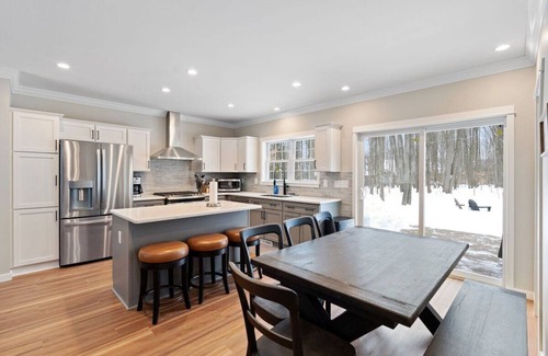Harbor Springs House | Family-Friendly 4BR Retreat with Playground and Sauna