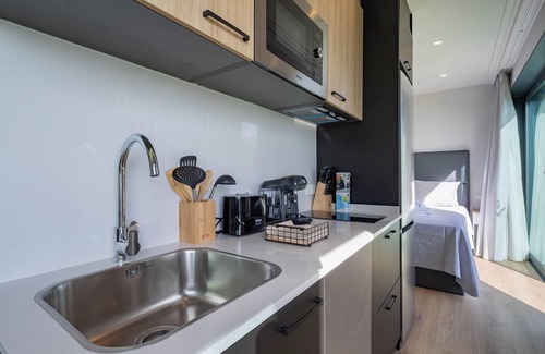 Puebla del Caraminal Apartment | Bungalow '2 Con Piscina En La Playa' with Sea View, Wi-Fi and Air Conditioning