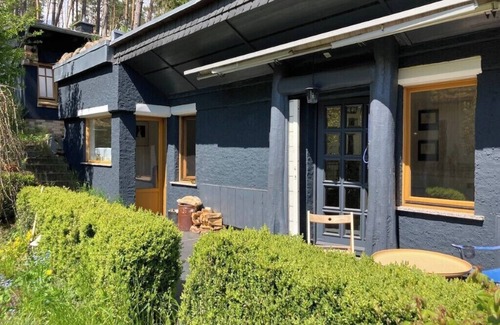 Angermuende House | Inviting Bungalow at Parsteinsee, Uckermark with Family Amenities