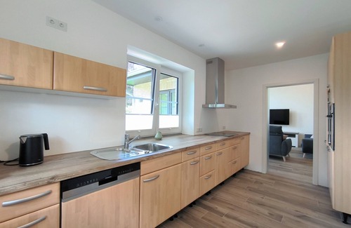 Großenwiehe Apartment | Family-Friendly Bungalow with Ocean View - Buchenblick