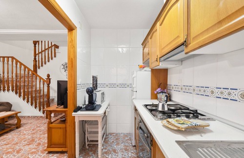 Santa Pola House | Sea View Bungalow 'Casa Valentino' with Private Terrace & Wi-Fi